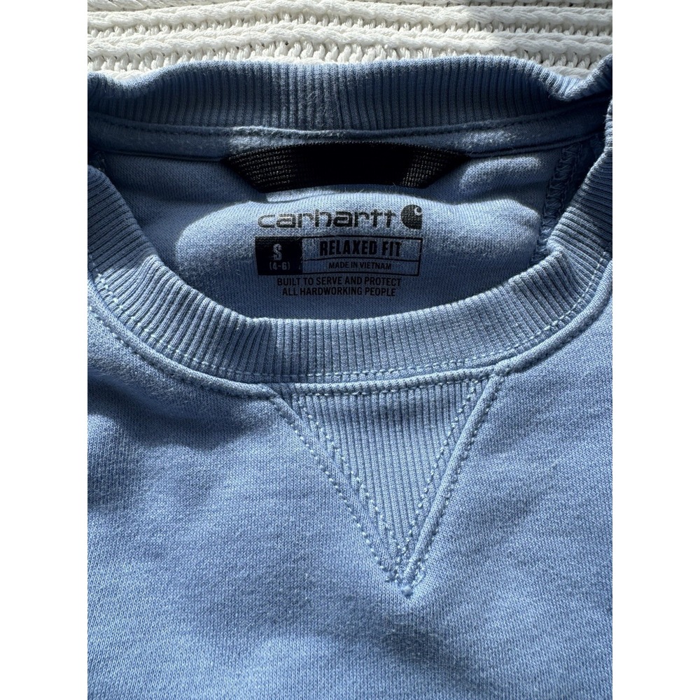 016 Women's Size Small Carhartt Relaxed Fit Crewneck Sweatshirt